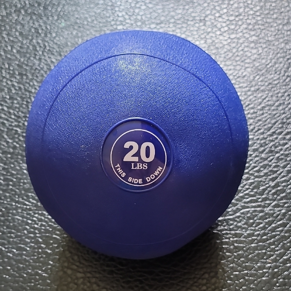 Day 1 Fitness Blue Medicine Ball - Picture 3 of 3